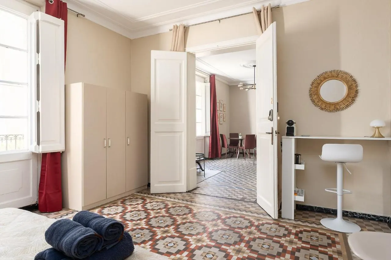 Campo de lujo Design Rooms Near Rambla Barcelona